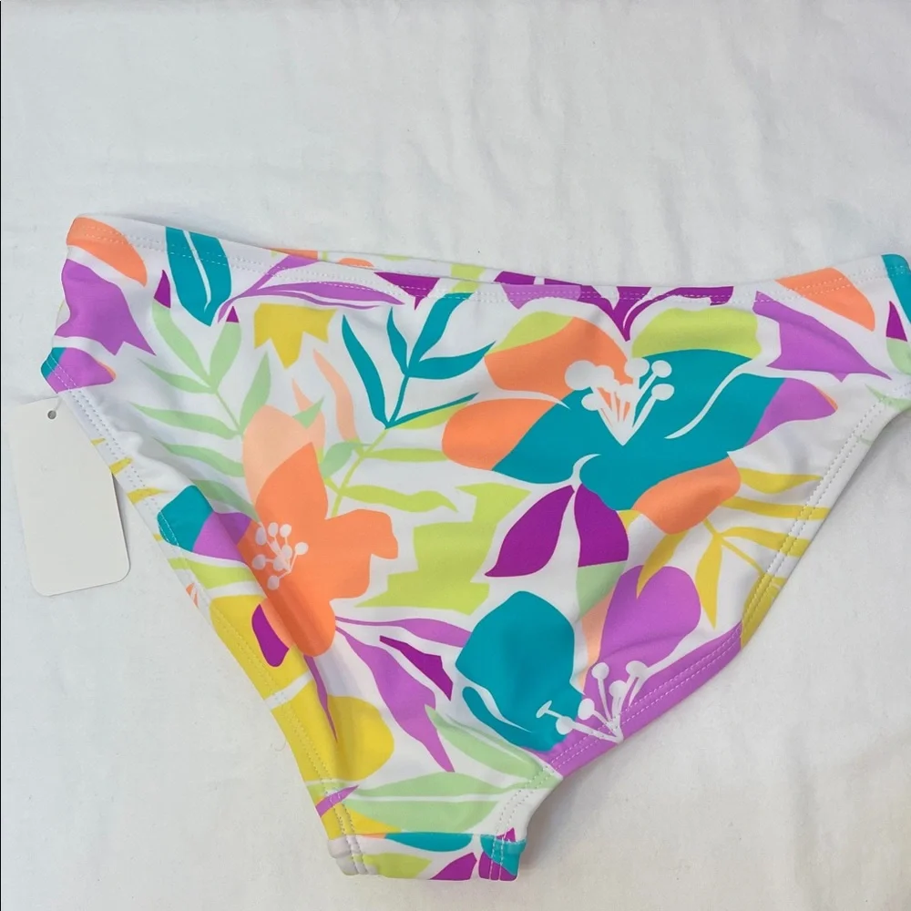 Angel Beach Tropical Floral Tankini Size 14 NWT - Picture 4 of 7